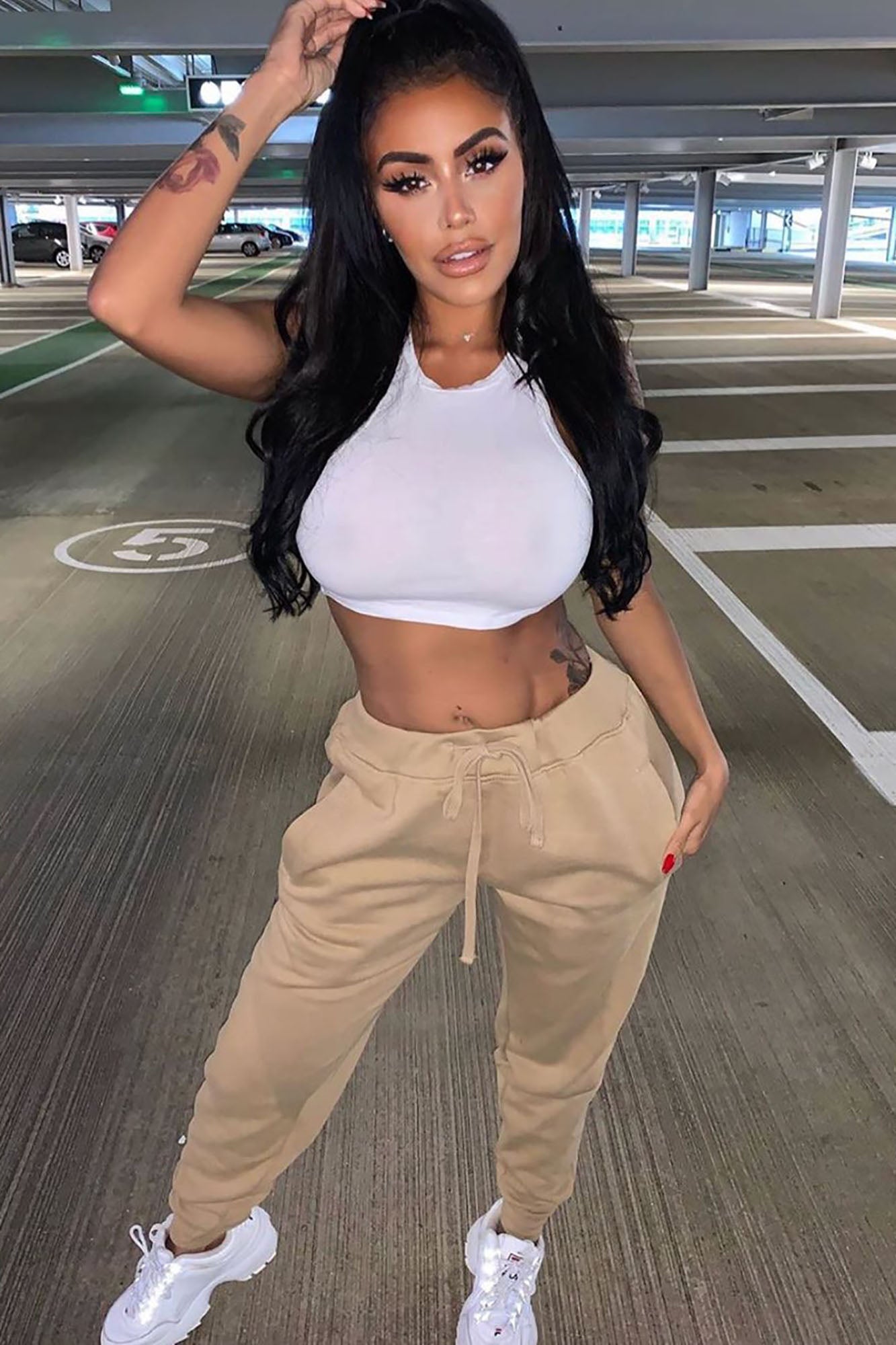 Stole_Your_Boyfriend_s_Oversized_Jogger_-_Nude_DD